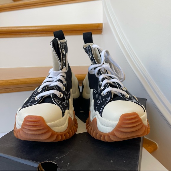 NWT Converse Run Star Motion CX Platform in black / white high top Chuck Taylor - Picture 9 of 10